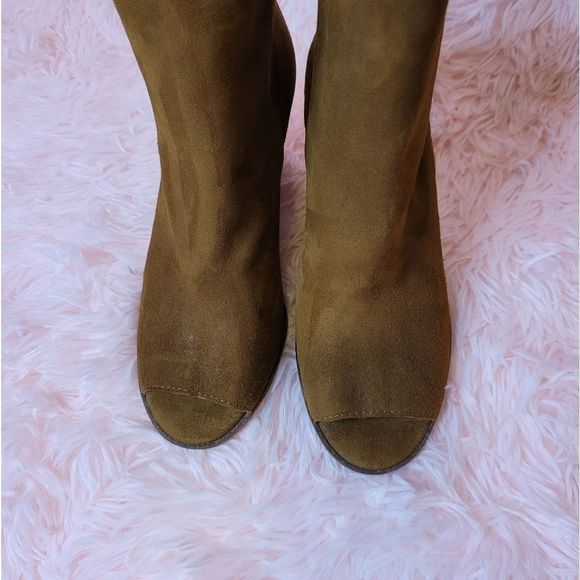 host PICK 🎆 Lucky Brand Urbi Open Toe Booties - Picture 11 of 12